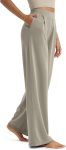 Soft Wide Leg Pants for Women High Waist Casual Relaxed Pants with Pockets-27/29"/ 31" Inseam