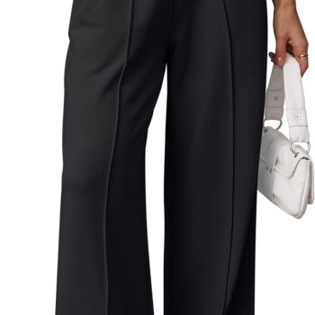 Womens Wide Leg Sweatpants High Waisted Baggy Pants Fashion Teen Girl Drawstring Athletic Joggers