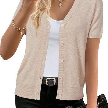 Women's Wool Blend Business Casual Cardigan Sweaters